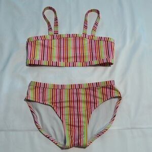 Cat & Jack girls 2 piece swim suit